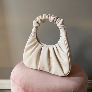 JW PEI l Gabbi Ruched Hobo Handbag - Ivory